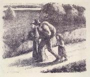 The Vagrants, Camille Pissarro